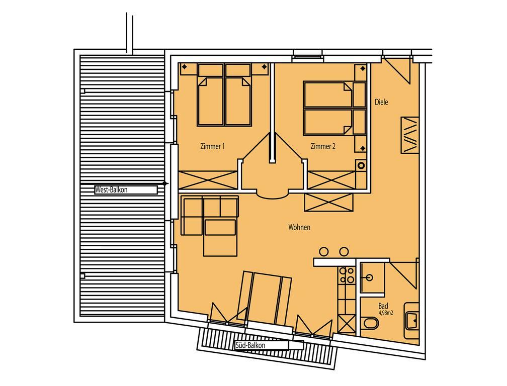 Kasperhof Apartments Innsbruck Top 6 - 7 Zewnętrze zdjęcie