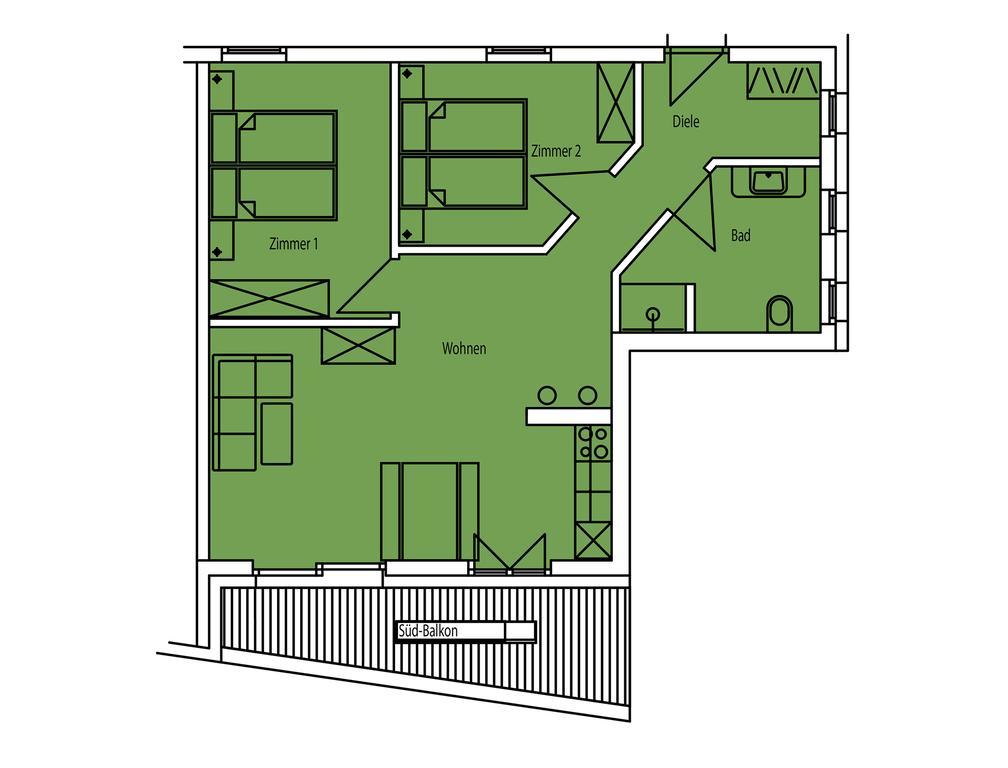 Kasperhof Apartments Innsbruck Top 6 - 7 Zewnętrze zdjęcie